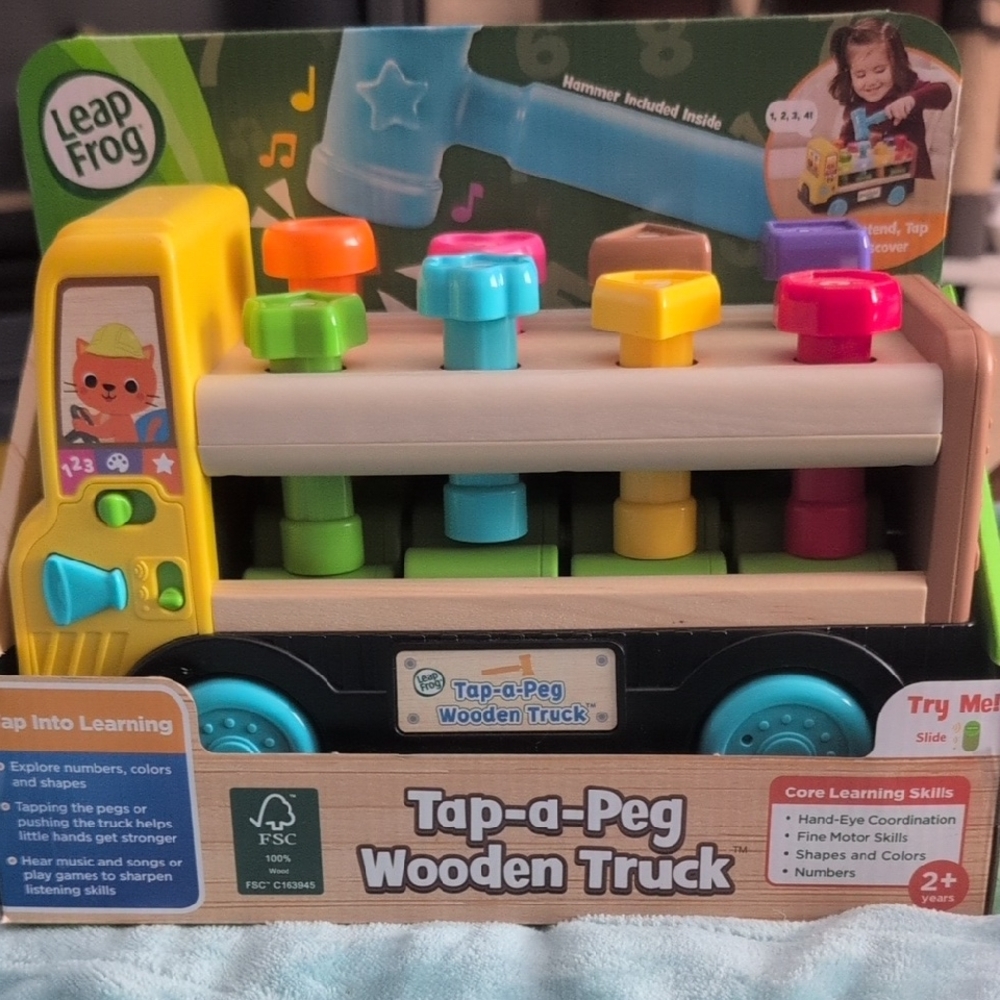 LeapFrog Tap-a-Peg Learning Truck - Multicolor
